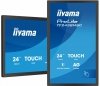 IIYAMA Monitor 24 cale TF2438MSC-B2 IPS,FHD,DP,HDMI,2x2W,2xUSB,600(cd/m2),  10pkt.7H,IP1X(FRONT),PION/POZIOM, 120Hz